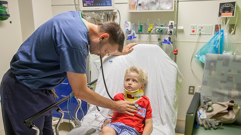 MUSC Children's Health pediatric emergency room